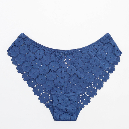 Blue lace panties for women - Underwear