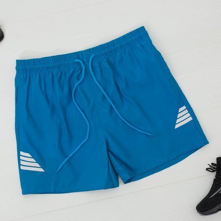 Blue men's sports shorts shorts - Clothing