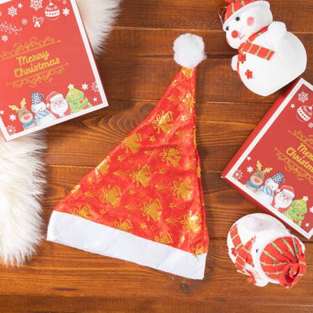 Children's Christmas hat with patterns - Accessories