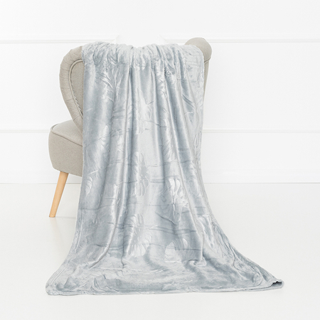 Grey bedspread blanket 160x200 - Blankets