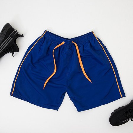 Men's cobalt sports shorts - Clothing
