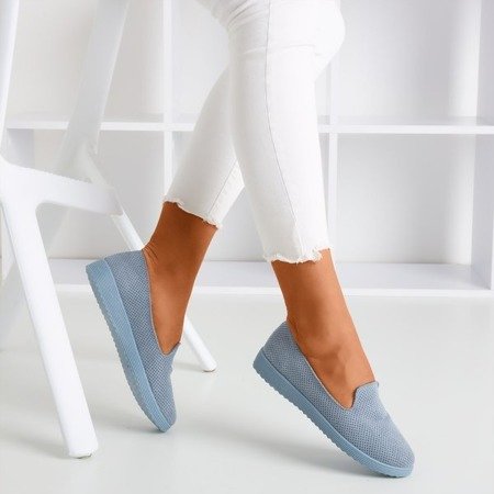 Verinda blue openwork loafers - Footwear
