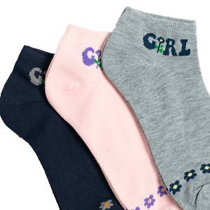 3 / pack multicolored women's socks - Socks