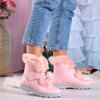 All About You pink fur snow boots - Footwear