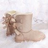 Beige snow boots with bows Kylie - Footwear