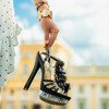 Benitana's black high heel sandals - Footwear