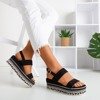 Black Colissa platform sandals - Footwear