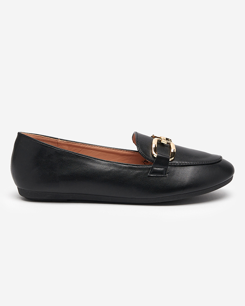 Black Women's Kesine Eco-Leather Loafers - Footwear