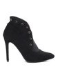 Black ankle boots with stiletto Adoria - Footwear