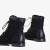 Black lace-up women's boots Bodrum - Footwear