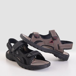 Black men's sports sandals Teri - Footwear