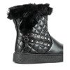 Black platform snow boots Snegur - boots