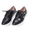 Black shoes with decorative Shelley pins - Shoes 1