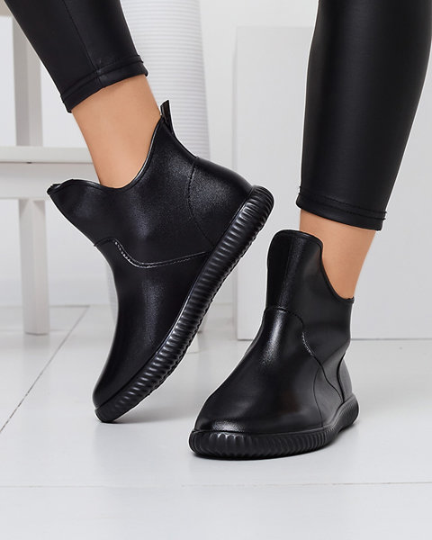 Black women's galoshes Alcada - Footwear