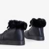 Black women's insulated Haifa sneakers - Footwear