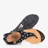Black women's sandals from Resyglapa - Footwear