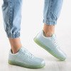 Blue LED Luminous Led Sneakers - Footwear