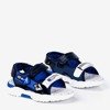 Boys 'navy blue Jordane sandals - Footwear