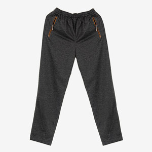 Dark gray men's sweatpants - Clothing