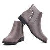 Dormitoena gray suede boots - Footwear