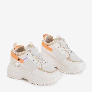 Granem beige women's sports shoes - Footwear
