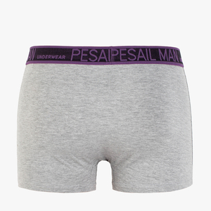 Gray men's boxer shorts - Underwear