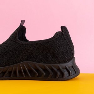 Hella black slip on women's sports shoes - Footwear