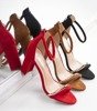 Ladies' black high-heeled sandals Callisia - Footwear
