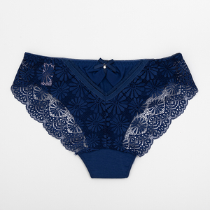 Ladies 'cobalt lace panties - Underwear