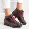 Maroon insulated boots for women Tarbes - Footwear