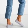 Maywood Gray Women's Slip-On Sneakers - Footwear