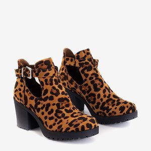 Moonlight leopard print ankle boots - Footwear