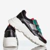 Multicolor snake skin sneakers Sella - Footwear