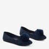 Navy blue ballerinas with pompom Cults - Footwear