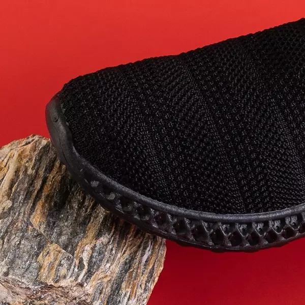 OUTLET Black slip on Nandina sports shoes - Footwear