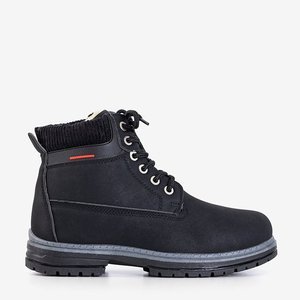 OUTLET Black women's insulated Triniti boots - Footwear