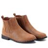 OUTLET Classic Chelsea boots in brown Audria - Footwear