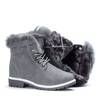 OUTLET Gray warm boots Catalina - Footwear