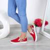 OUTLET Red sneakers slip on Corleone - Footwear