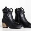 OUTLET Vincenza black warm cowboy boots - Footwear