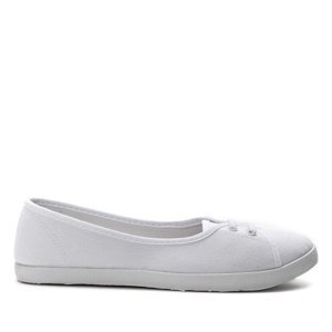 OUTLET White sneakers slip on Aubriella- Footwear