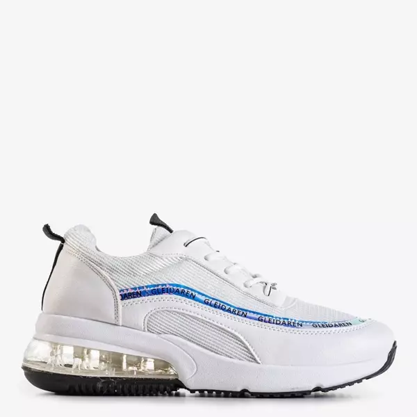 OUTLET White sports shoes with holographic inserts Noate - Footwear
