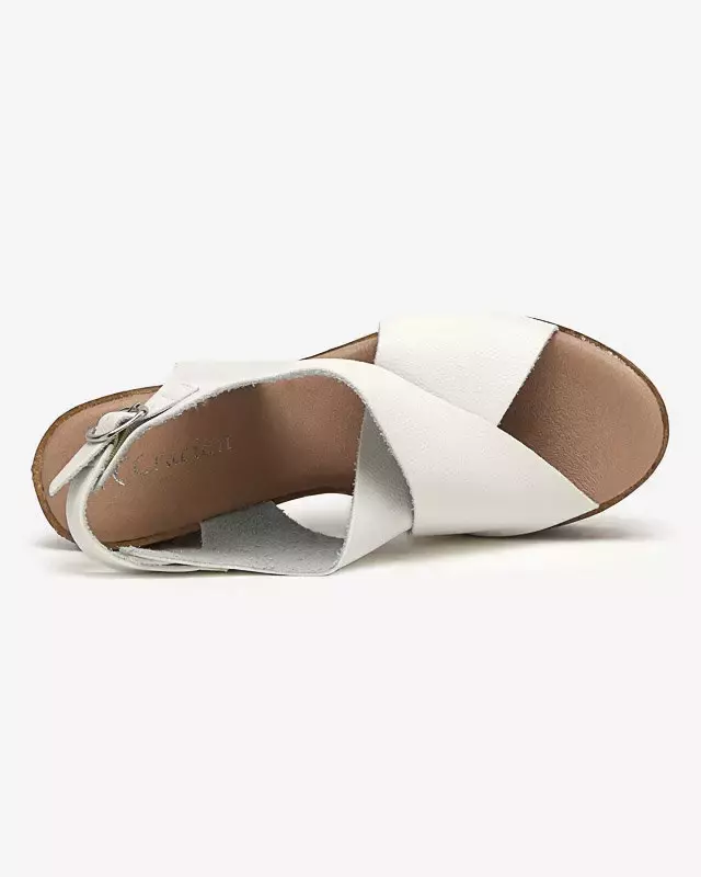 OUTLET White women's Feridi high stiletto sandals - Footwear