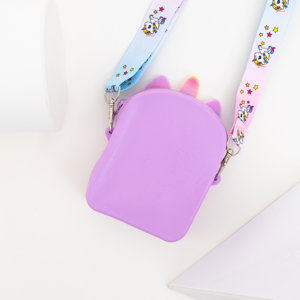 Purple unicorn handbag - Accessories