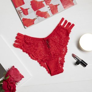 Red brazilian lace - Underwear