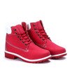 Red insulated hiking boots Ellea - Footwear