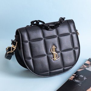 Small black quilted handbag - Accessories