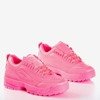 That's It neon pink women's sneakers - footwear