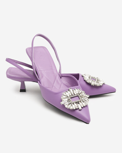 Violet women's sandals a'la high heels Arga - Footwear