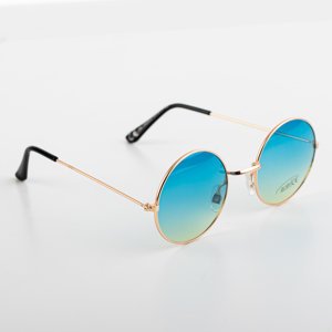 Women's blue flax sunglasses - Glasses